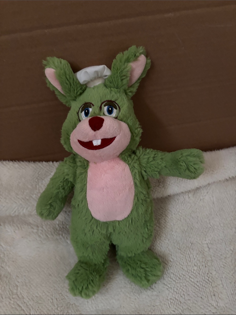Liseberg plush green & Pink Plush Bunny Stuffed Toy - Kids Toy